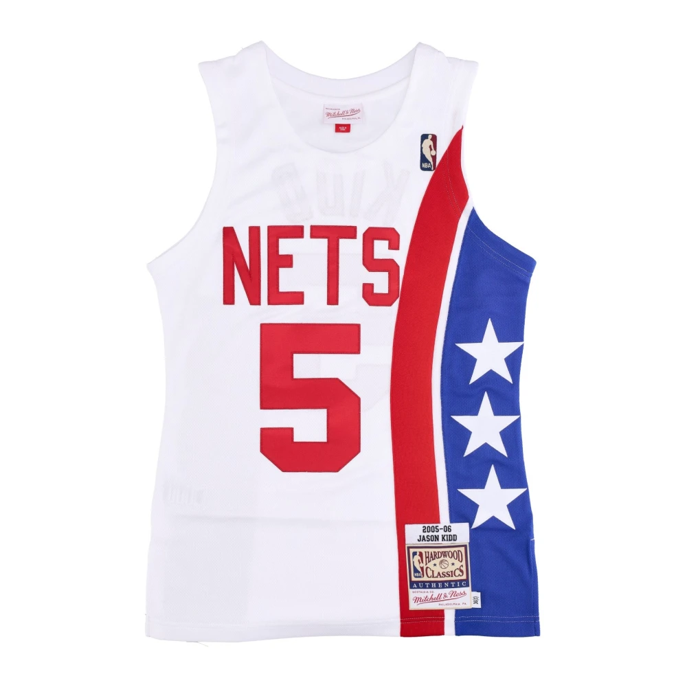Mitchell & Ness Men's Multicolor Sleeveless Tops, Xl, Nba Alternate Jersey Jason Kidd 2005-06
