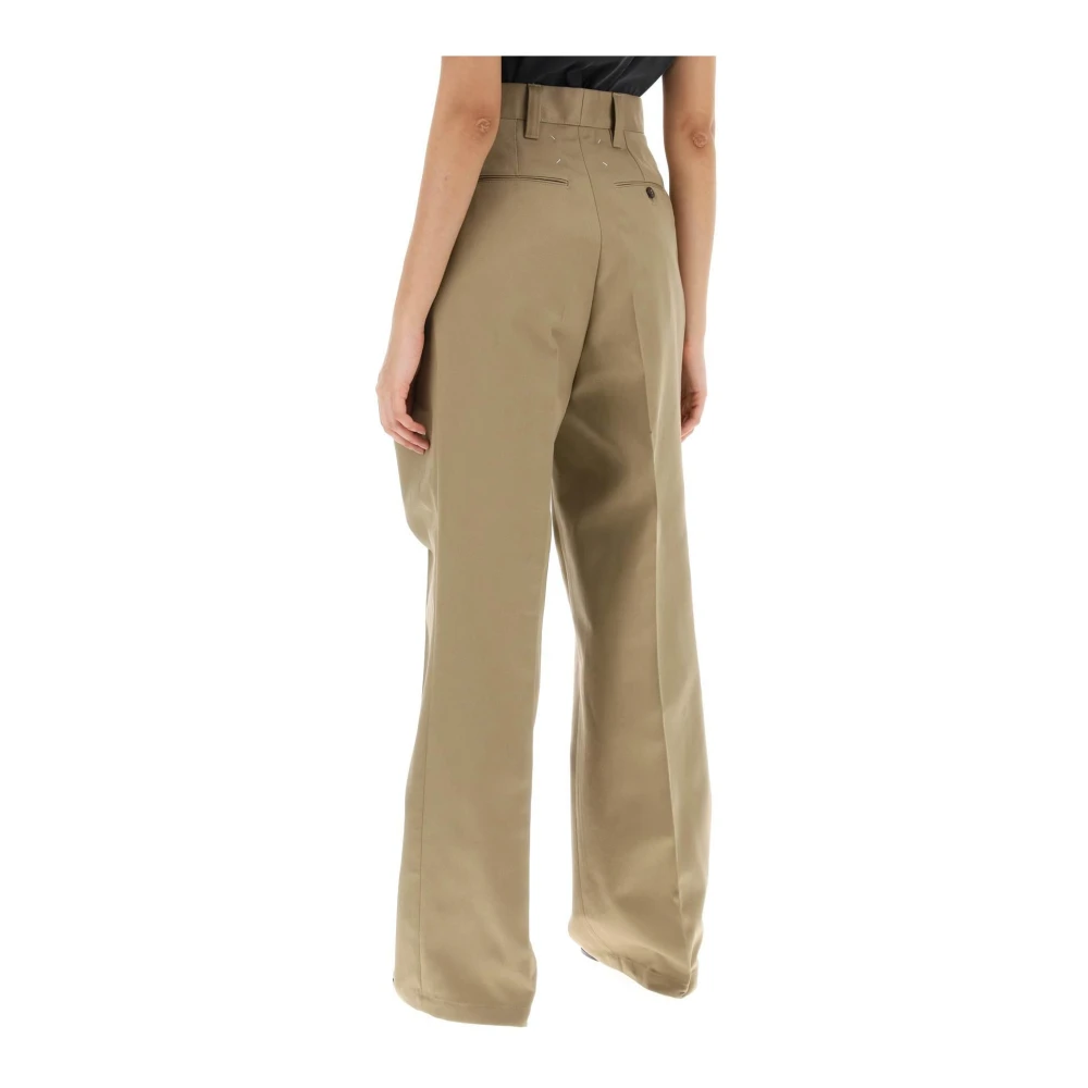 Maison Margiela Trousers Beige Dames