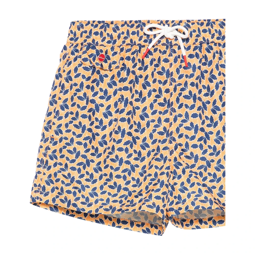 Kiton Oranje Strandkleding voor Mannen Orange Heren