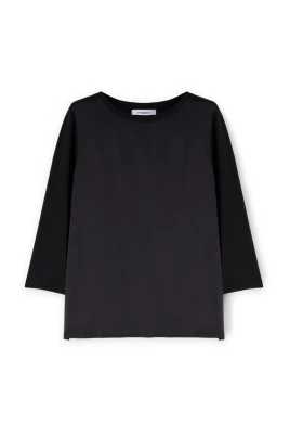 Basic T-shirt i två material
