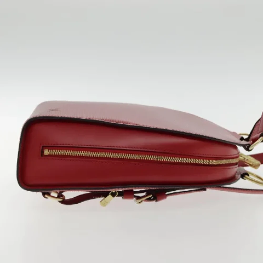 Louis Vuitton Vintage Pre-owned Leather backpacks Red Dames