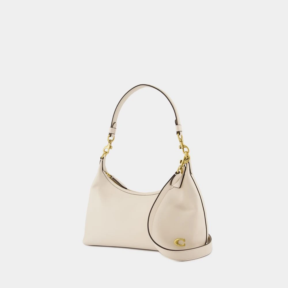 Coach Beige Leren Schoudertas Juliet Beige Dames