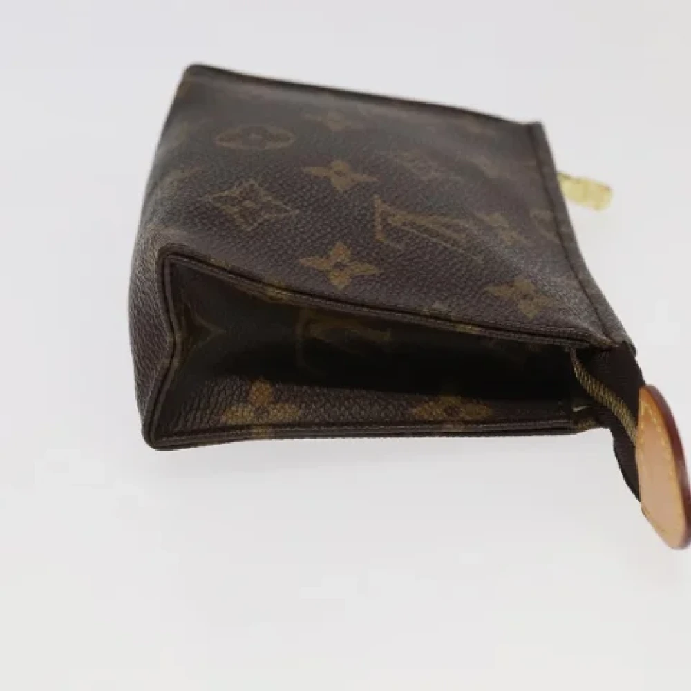 Louis Vuitton Vintage Pre-owned Canvas clutches Brown Dames
