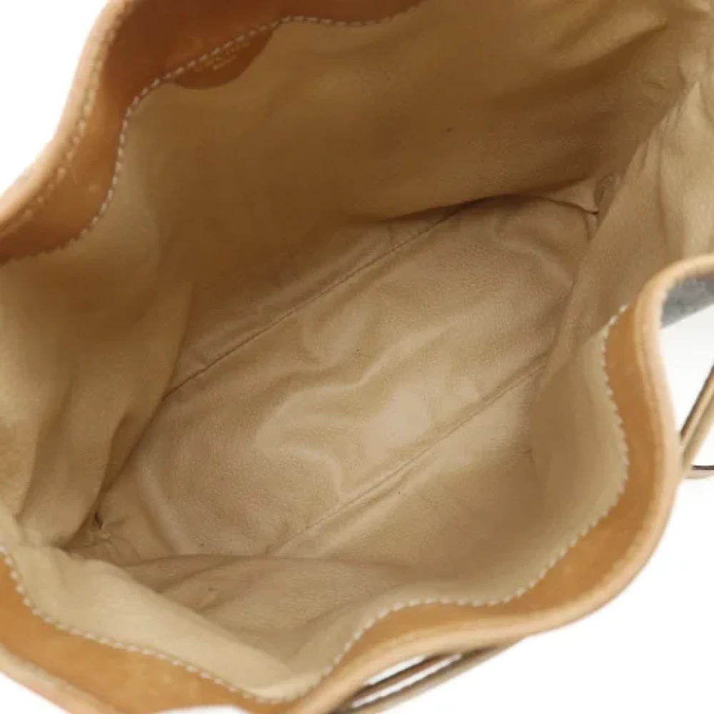 Celine Vintage Pre-owned Canvas celine-bags Brown Dames