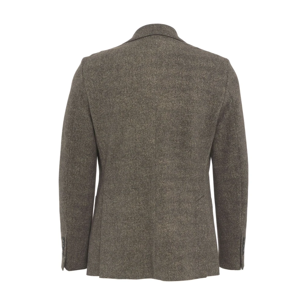 Circolo 1901 Bruine Single-breasted Blazer Aw24 Brown Heren