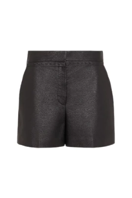 Soft Hammered Leather Shorts