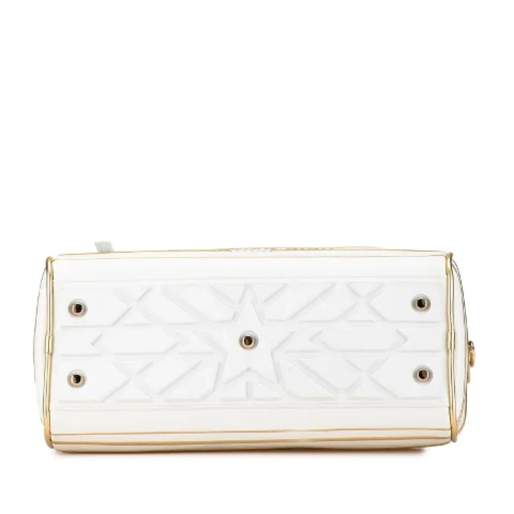 Dior Vintage Pre-owned Leather dior-bags White Dames