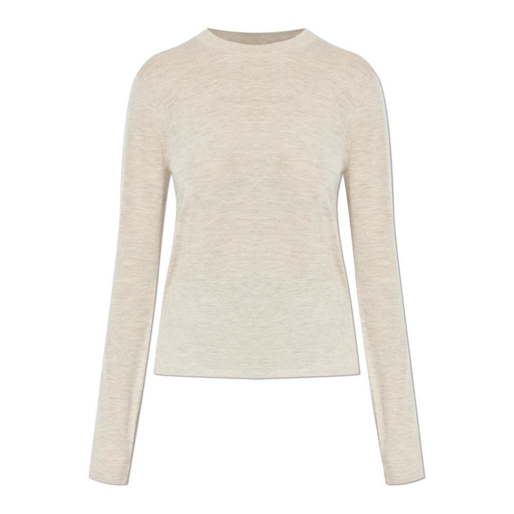 Max Mara Damen Beige Pittura Pullover