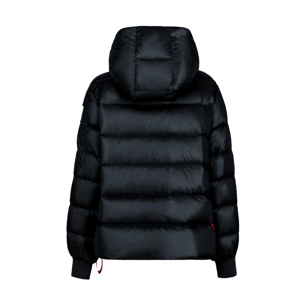 Afterlabel Lichtgewicht Nylon Parka Jas Black Dames