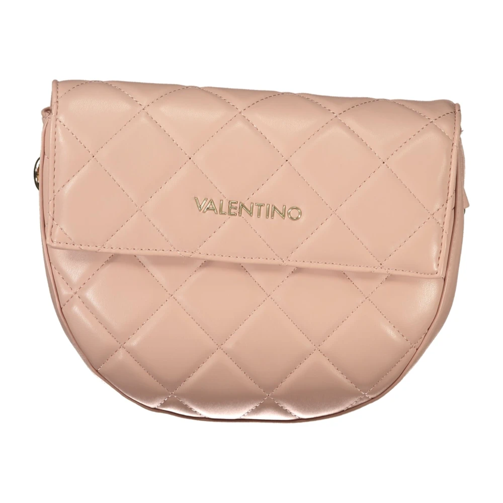 Valentino by Mario Valentino Rosa Crossbody Väska med Dragkedja Pink, Dam