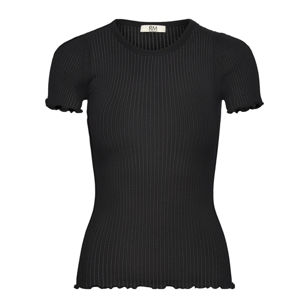Rosemunde Zwarte Top & T-shirt Baku Stijl Black Dames