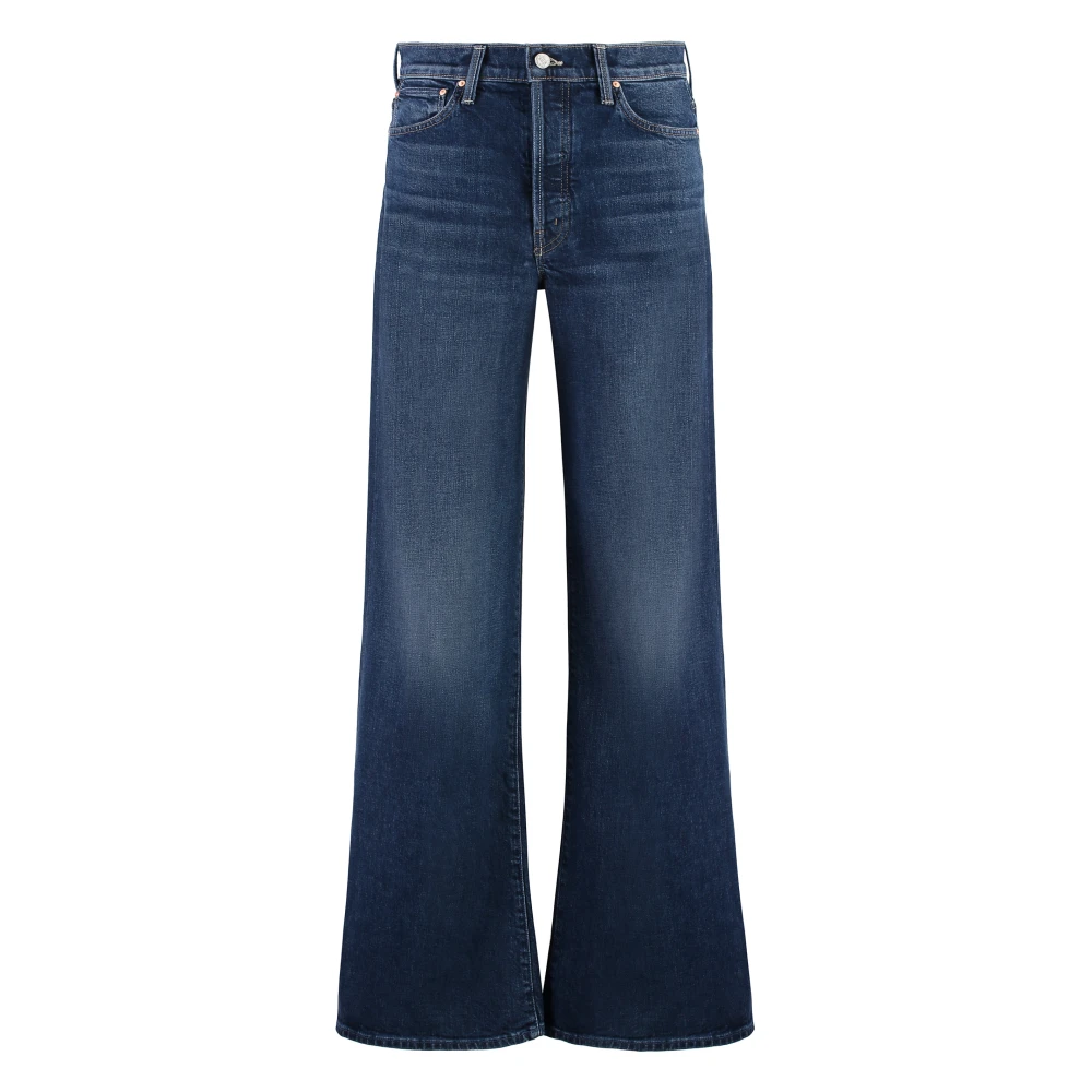 Mother Roller Sneak Koperen Jeans Blue Dames
