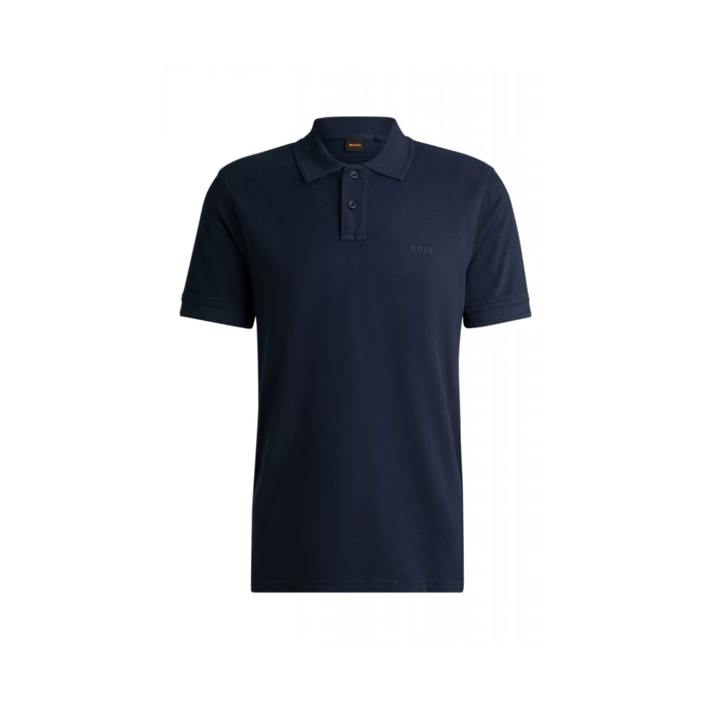 Hugo Men's Blue Polo Shirts, 2XL, Prime Polo