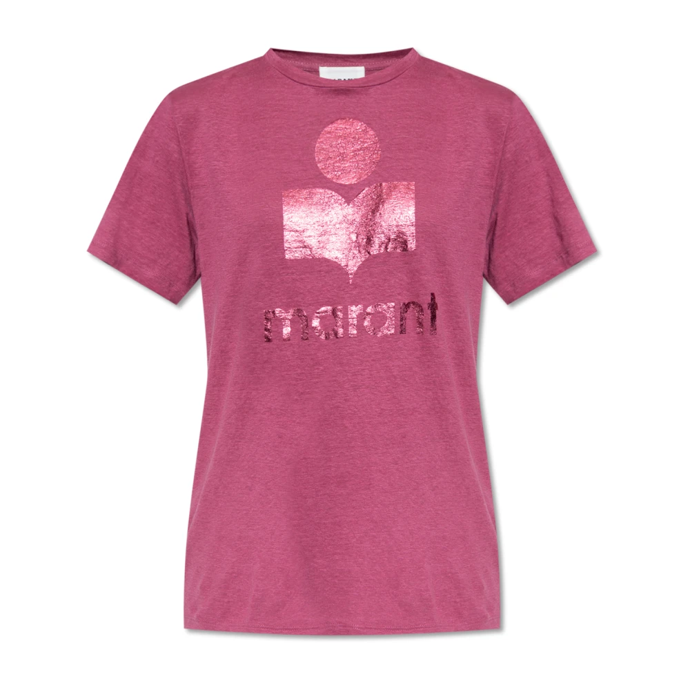 Isabel Marant Étoile Zewel T-shirt Pink Dames