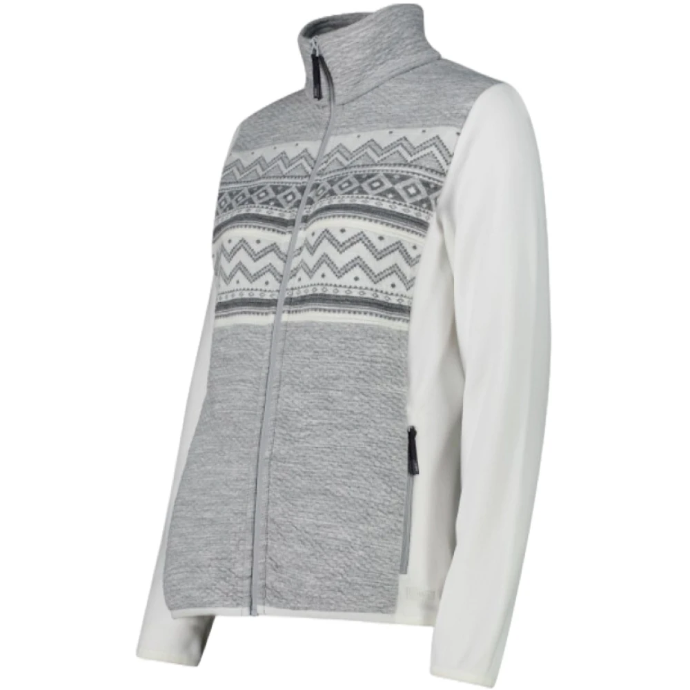 CMP Grijze Sweater Arctic Fleece Regular Fit Gray Dames