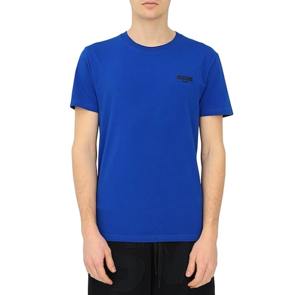 Moschino T-shirt Blue Heren