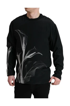Calla Lily Print Sweatshirt