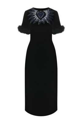 velvet-midi-dress-with-fur-trim