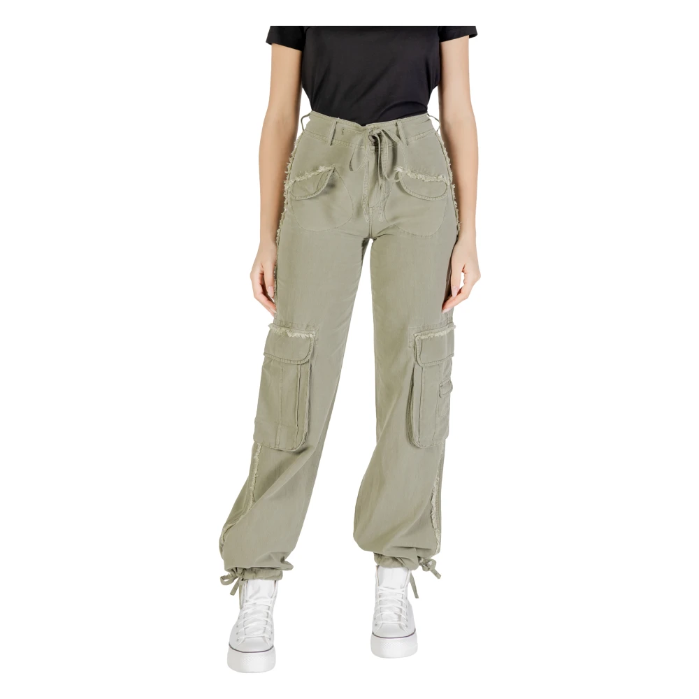 Trousers > Straight Trousers - - Desigual - Modalova
