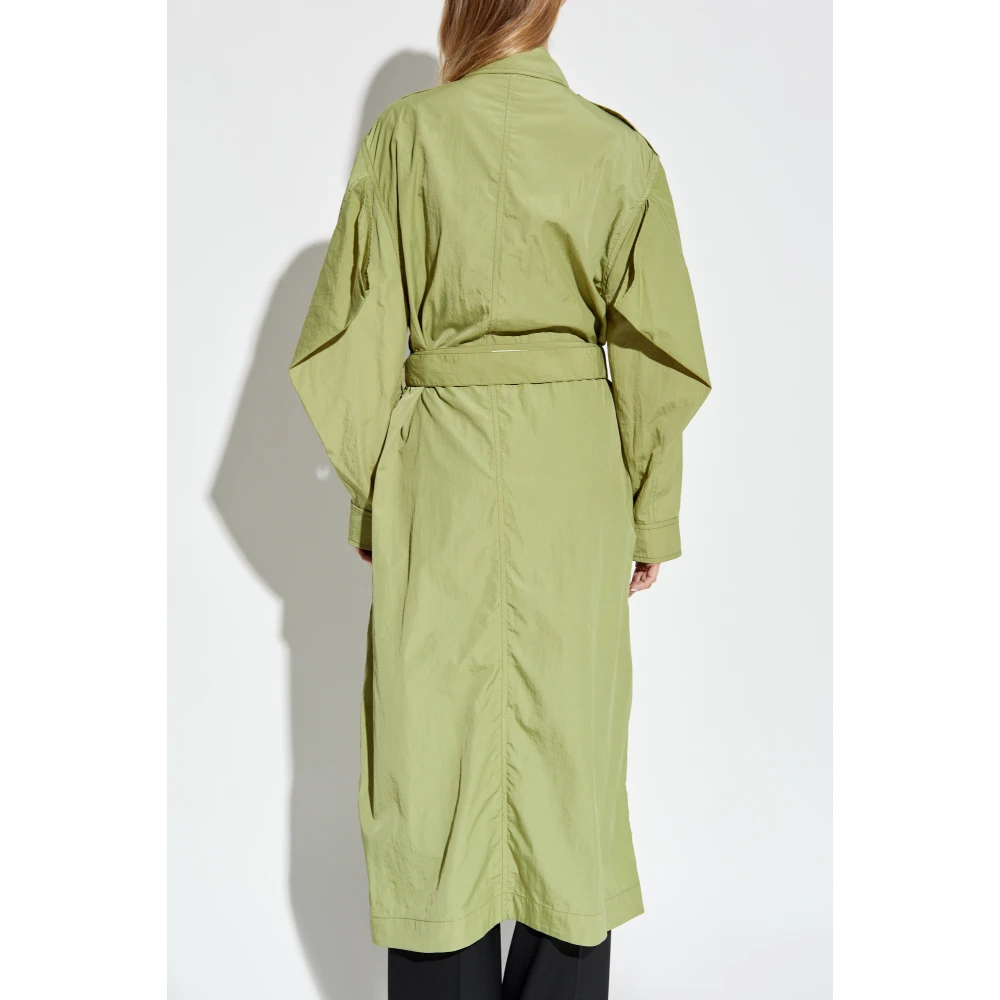 Kenzo Trenchcoat met riem Green Dames