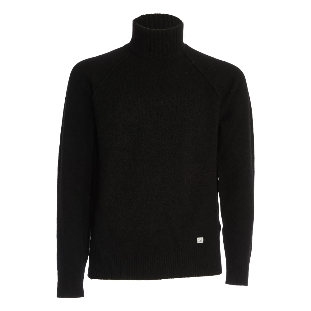 Sort Ull Turtleneck Strikkeplagg Aw24