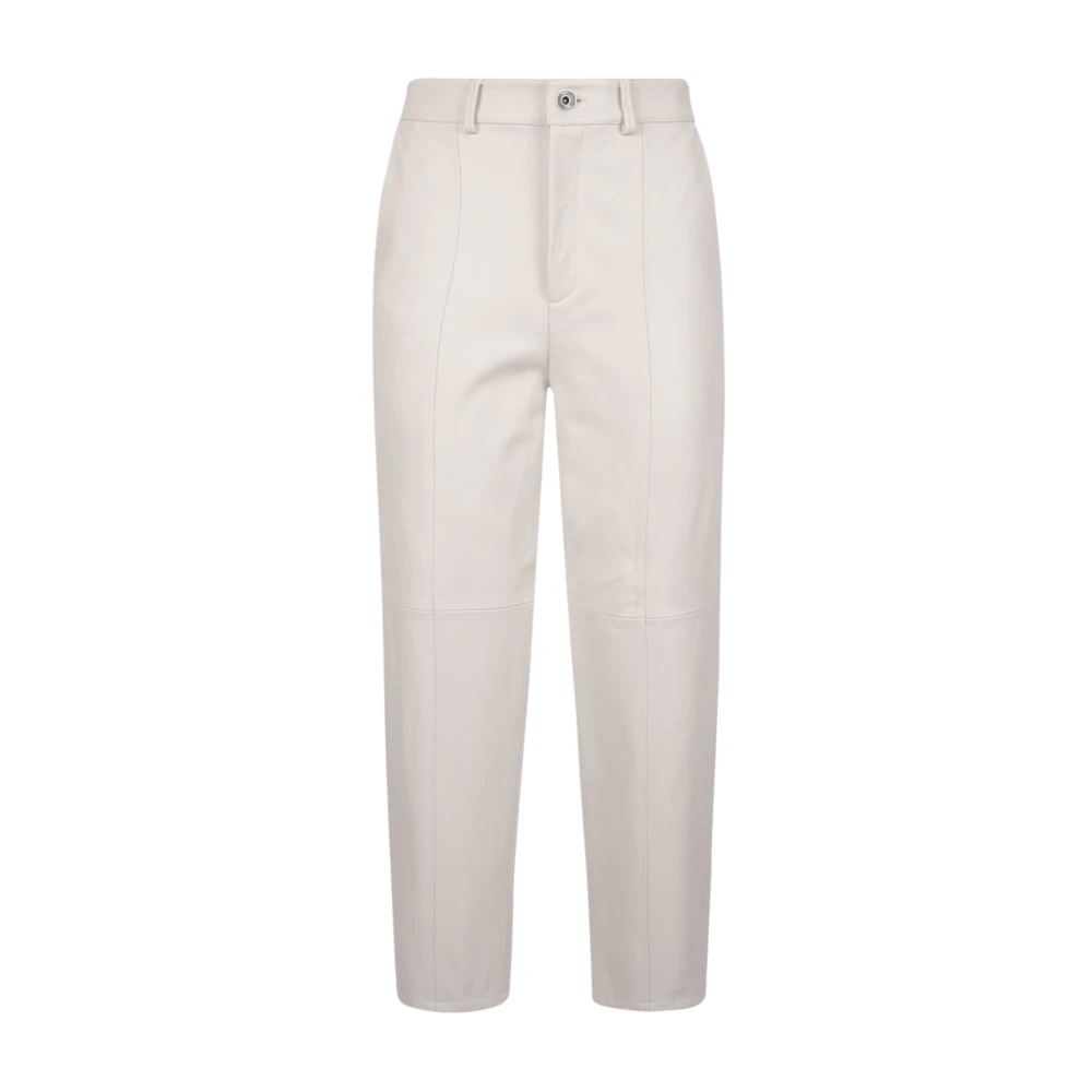 Eleventy Schapenleren Broek Gray Dames