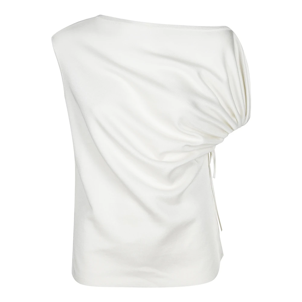 Liviana Conti Clean Cut Sweater voor elke gelegenheid White Dames