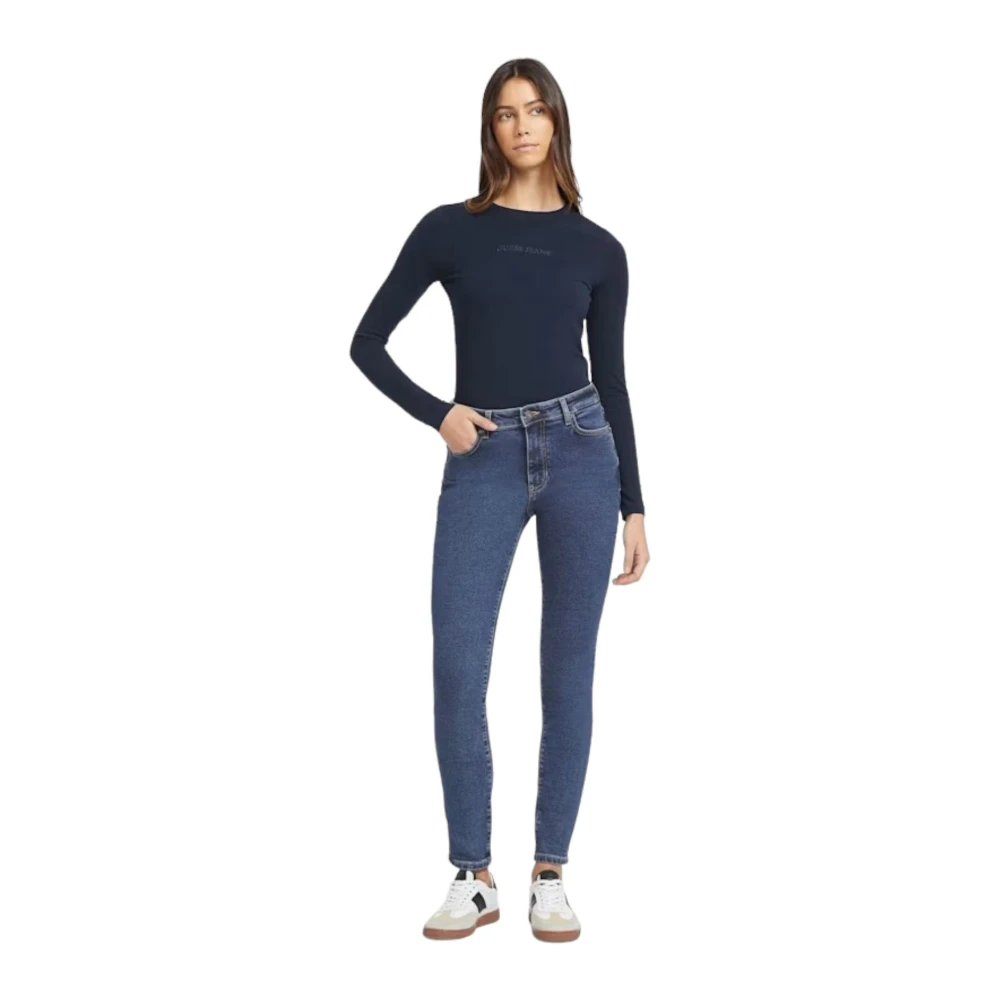 Guess Slim Fit Denim Jeans Blue Dames