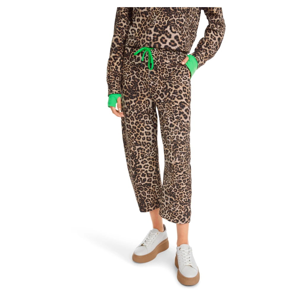 Marc Cain O-Shape broek Retiro Brown Dames