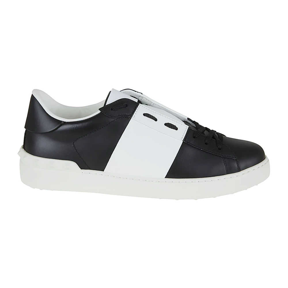 Valentino Garavani Men's Black Sneakers, 9 Uk, Open Sneaker