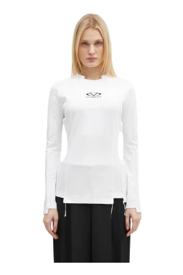 Oval Logo Cut-Up Longsleeve