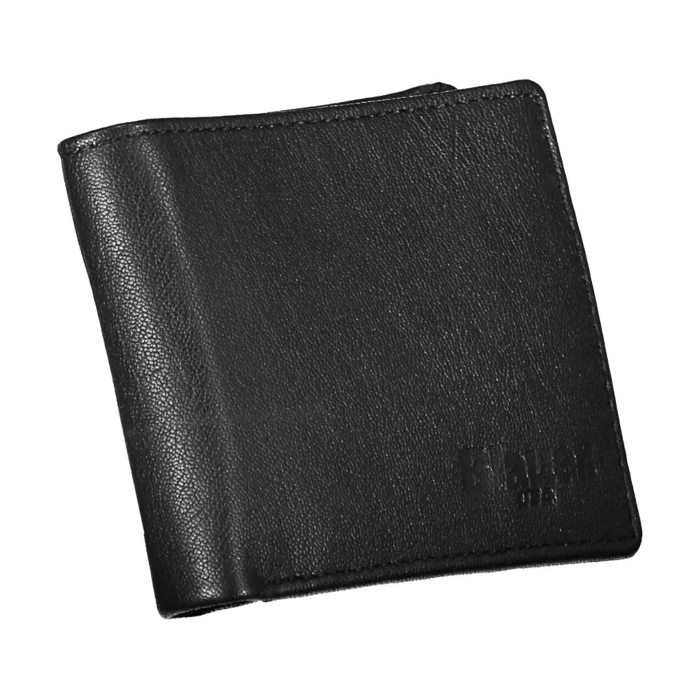 Blauer Heren Portemonnee Zwart Almont Model Black Heren