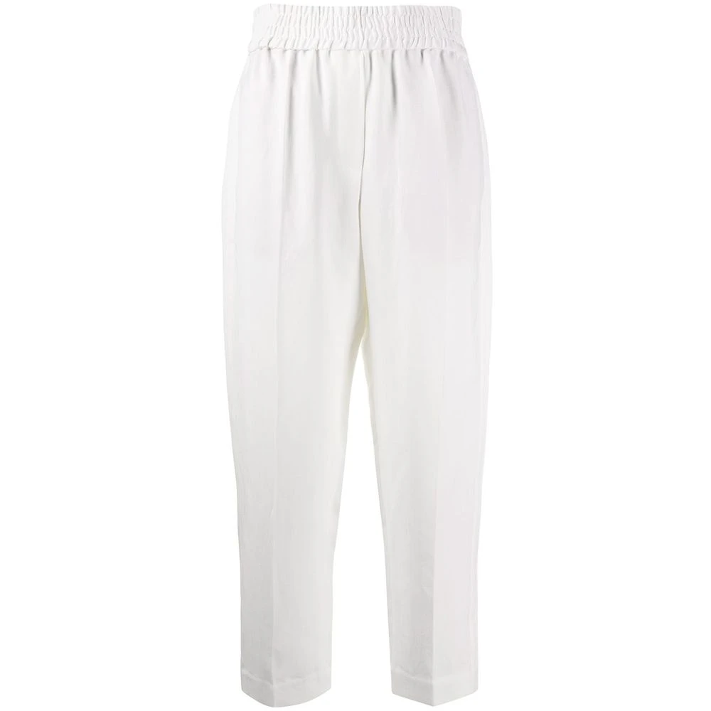 Trousers > Cropped Trousers - - Brunello Cucinelli - Modalova