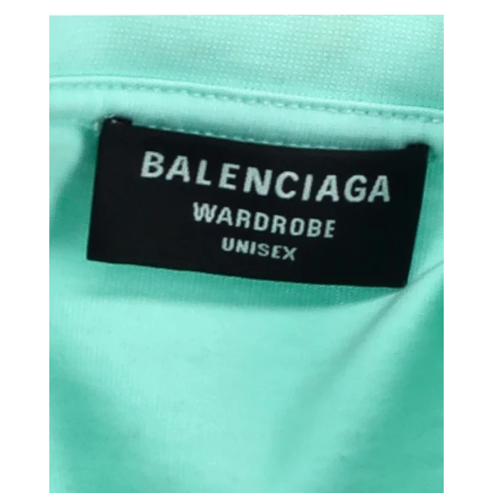 Balenciaga Vintage Pre-owned Cotton tops Green Dames
