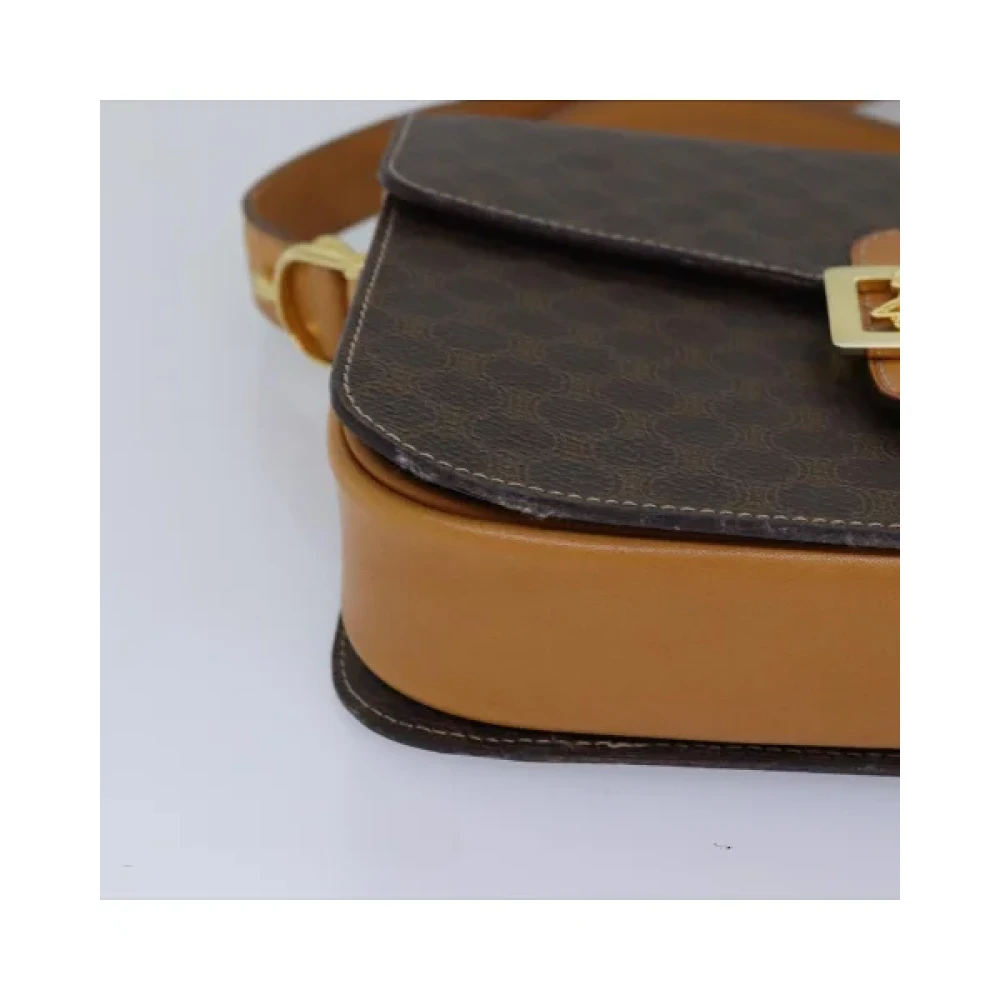 Celine Vintage Pre-owned Plastic celine-bags Brown Dames