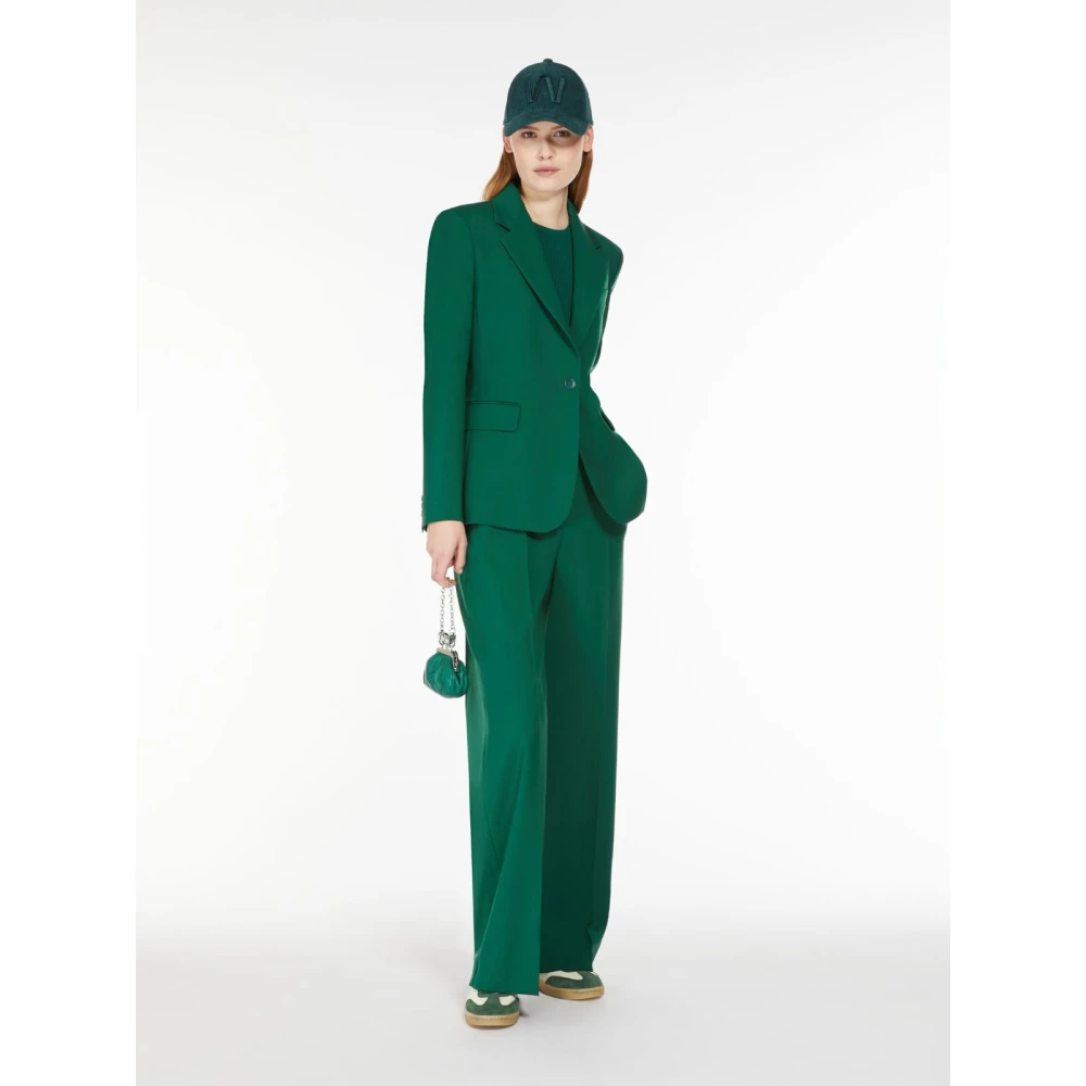 Max Mara Weekend Blazer Lamine Green Dames