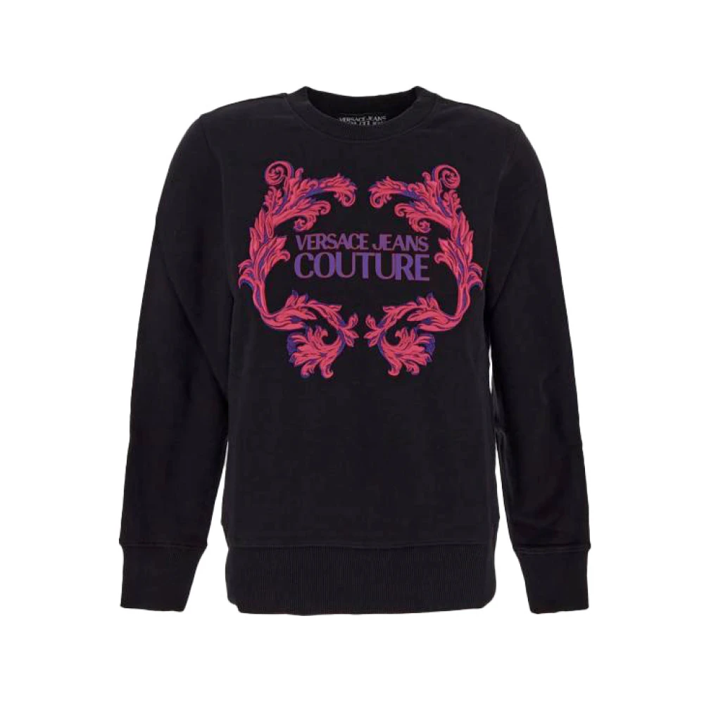 Versace Jeans Couture Women's Black Felpa - Sweatshirts - M - Sweatshirts & Hoodies