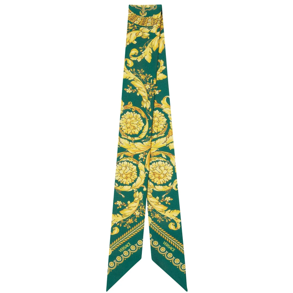 Versace Women's Barocco Silk Scarf Tie