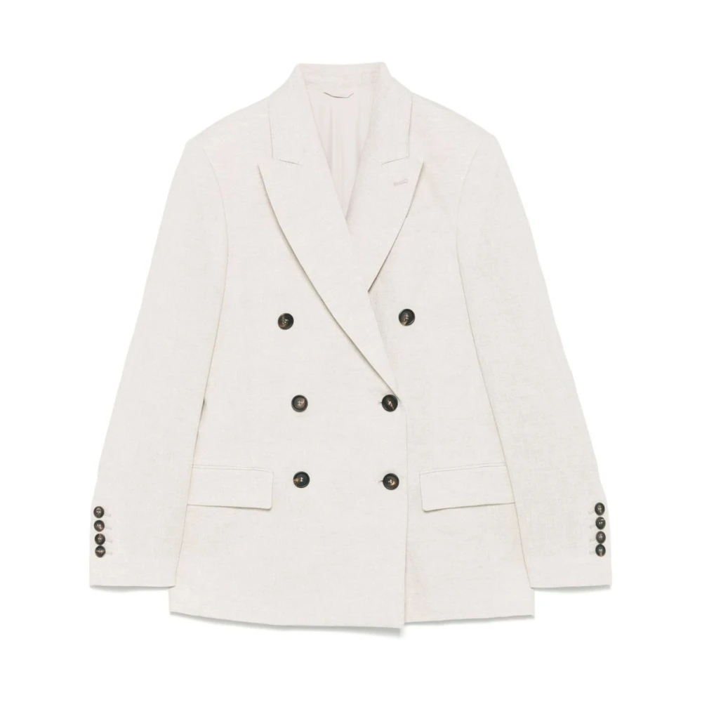 Jackets > Blazers - - Brunello Cucinelli - Modalova