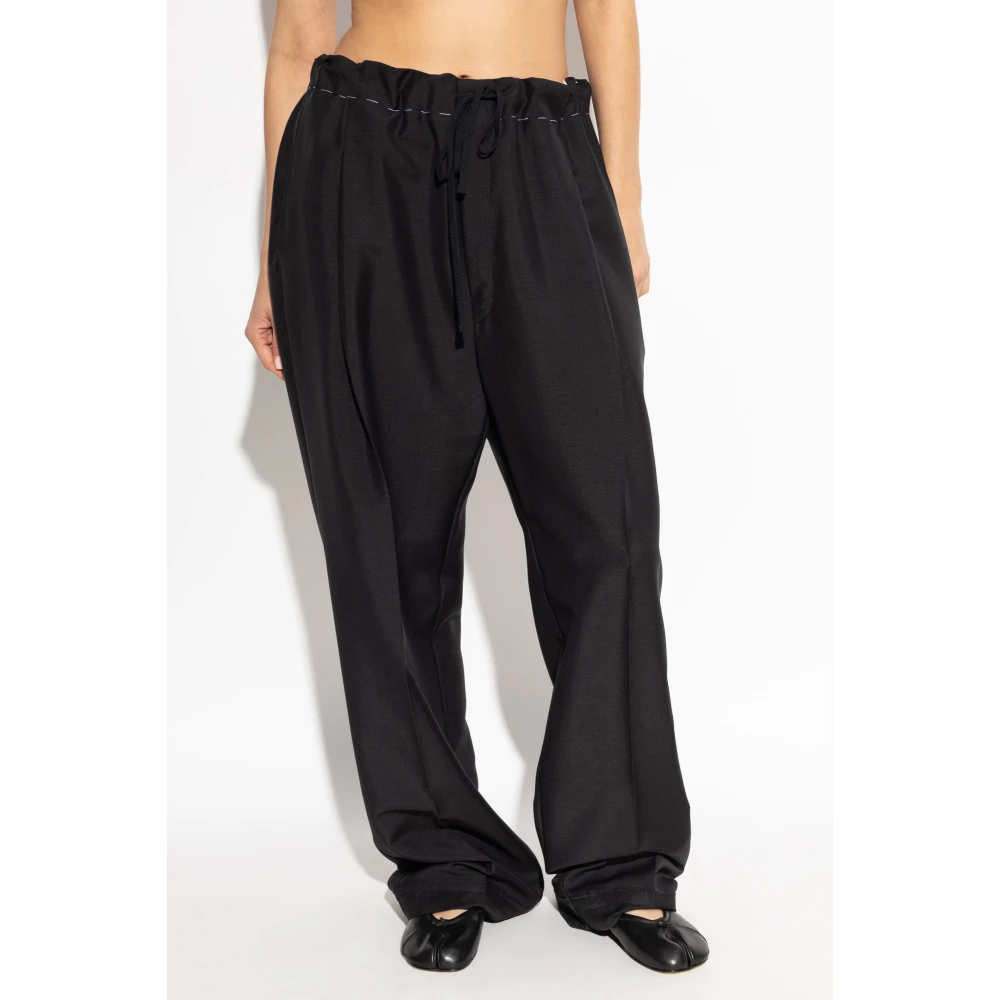 Maison Margiela Kreukelbroek Black Heren