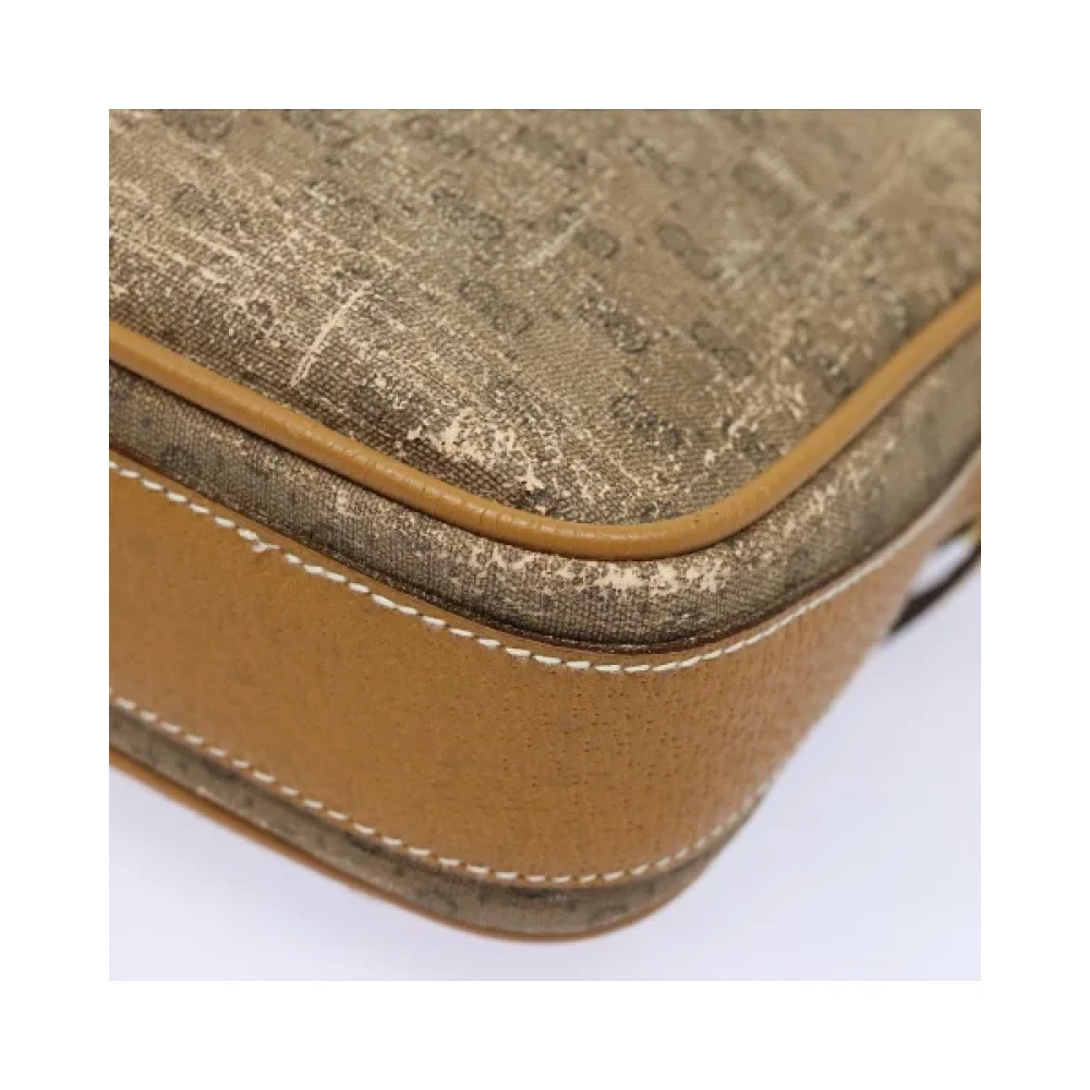 Gucci Vintage Pre-owned Fabric gucci-bags Beige Dames