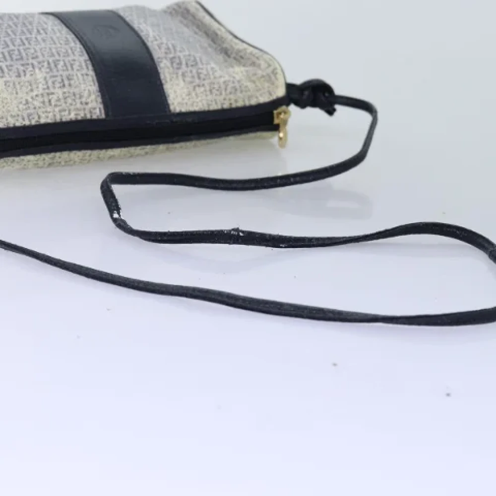 Fendi Vintage Pre-owned Canvas fendi-bags White Dames