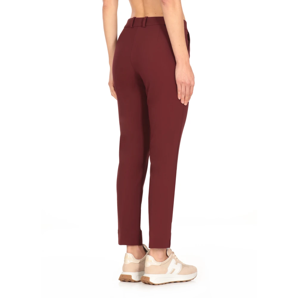 RRD Bordeaux Broek met Riemlussen Red Dames