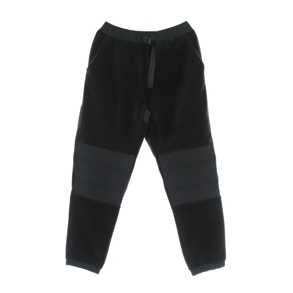Carhartt WIP Zwarte Fleece Sweatpants Soft Fit Black Heren