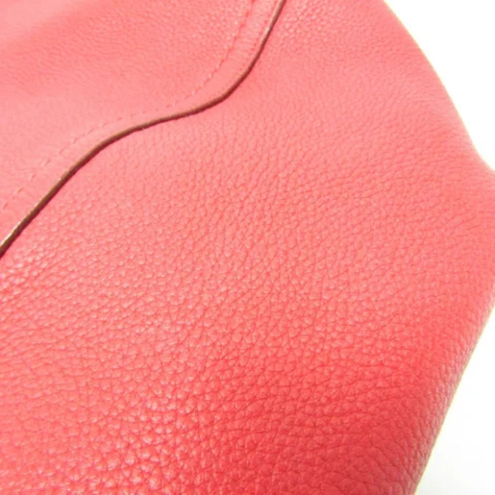 Salvatore Ferragamo Pre-owned Leather totes Red Dames