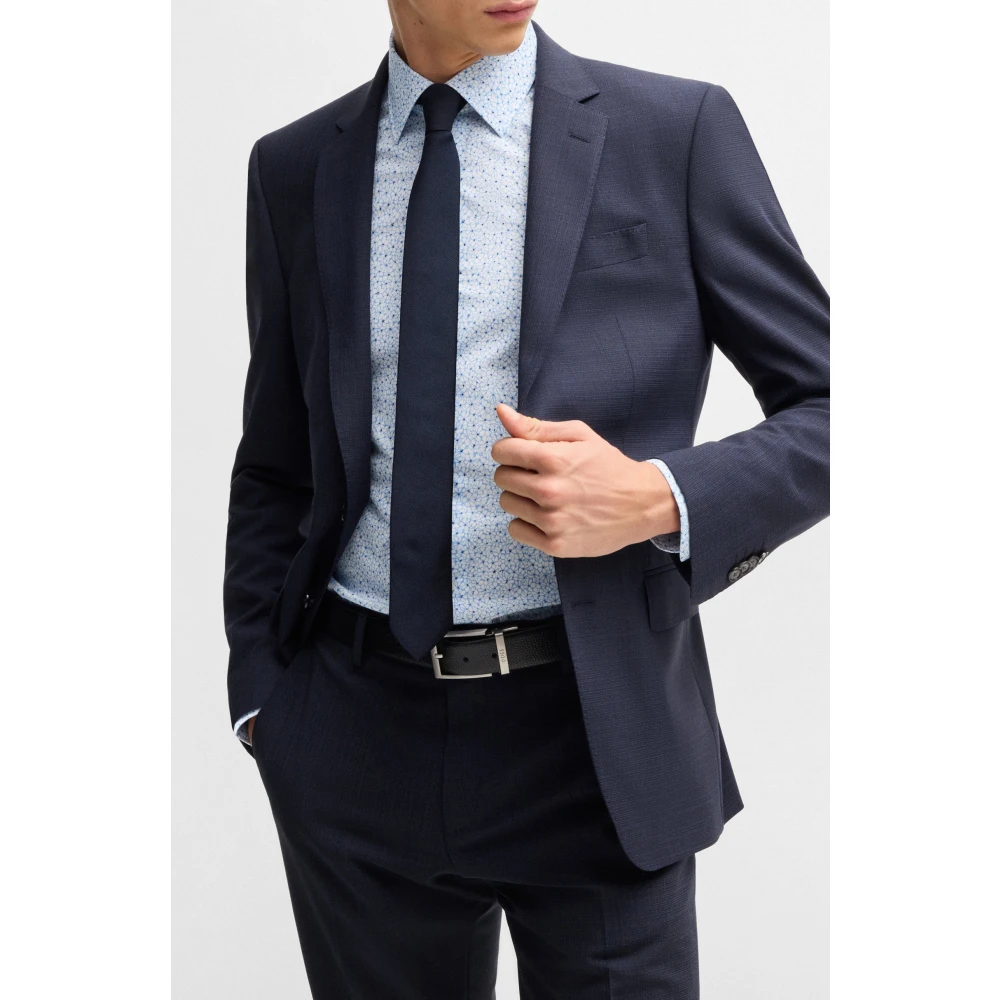 Hugo Boss Herenoverhemd Blue Heren