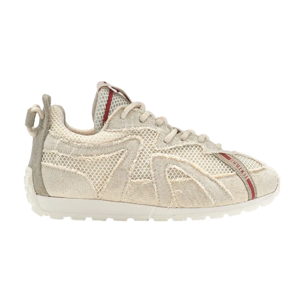Inuikii Maribella Canvas Sneaker Dames Schoenen Beige