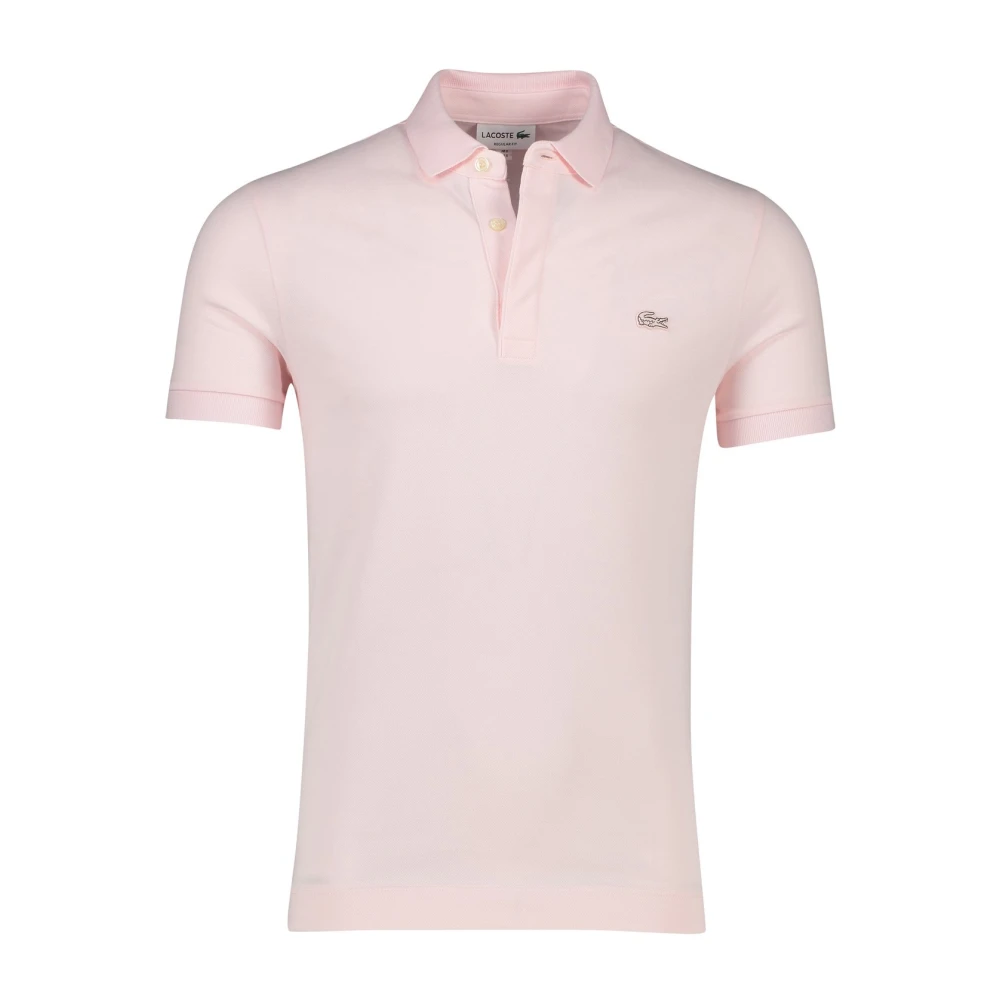 Lacoste Roze Polo Shirt met korte mouwen Pink Heren