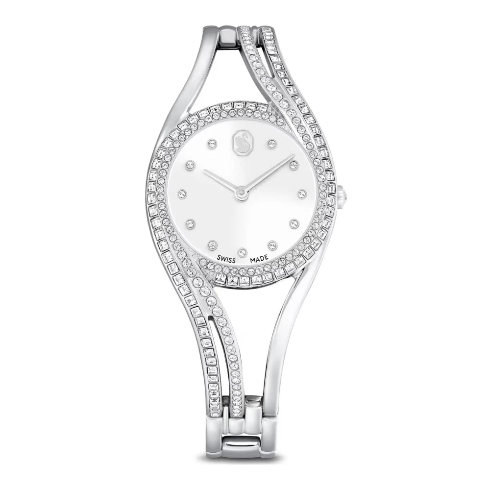 Swarovski 5689432 Hyperbola Bangle (28mm) Silver Dial / Jewellery - Image 4