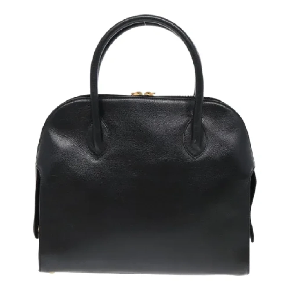 Salvatore Ferragamo Pre-owned Leather handbags Black Dames